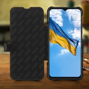 Чохол книжка Stenk Premium для TECNO Spark 10 Чорний