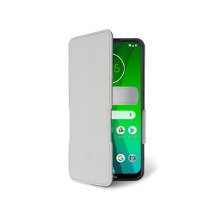 Чохол книжка Stenk Prime для Motorola Moto G7 Plus Білий