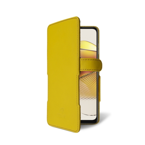 чехол-книжка на Motorola Moto G73 5G Желтый Stenk Prime фото 2