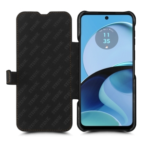 Чехол книжка Stenk Premium для Motorola Moto G14 Чёрный