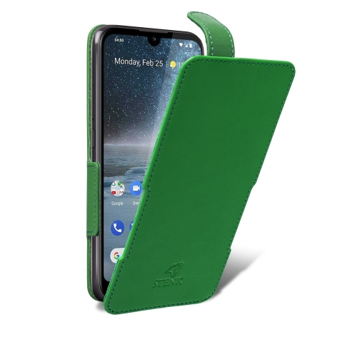 чехол-флип на Nokia 4.2 Зелёный Stenk Prime фото 2