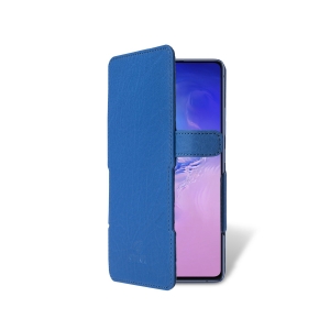Чехол книжка Stenk Prime для Samsung Galaxy S10 Lite Ярко-синий