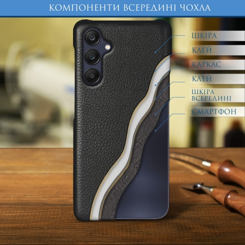 бампер на Samsung Galaxy A25 Чорний Stenk Cover фото 4