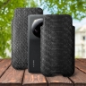 Футляр Stenk Sportage Python для Xiaomi 13 Ultra Чёрный