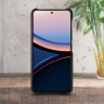 Шкіряна накладка Stenk Cover для Xiaomi Poco F7 Ultra Чорний