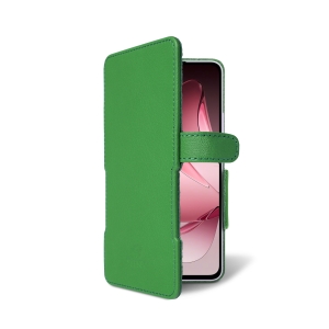 Чехол книжка Stenk Prime для OPPO Reno13 FS 5G Зелёный