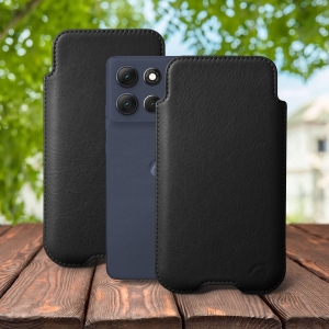 Футляр Stenk Sportage для Motorola Moto G86 Чёрный