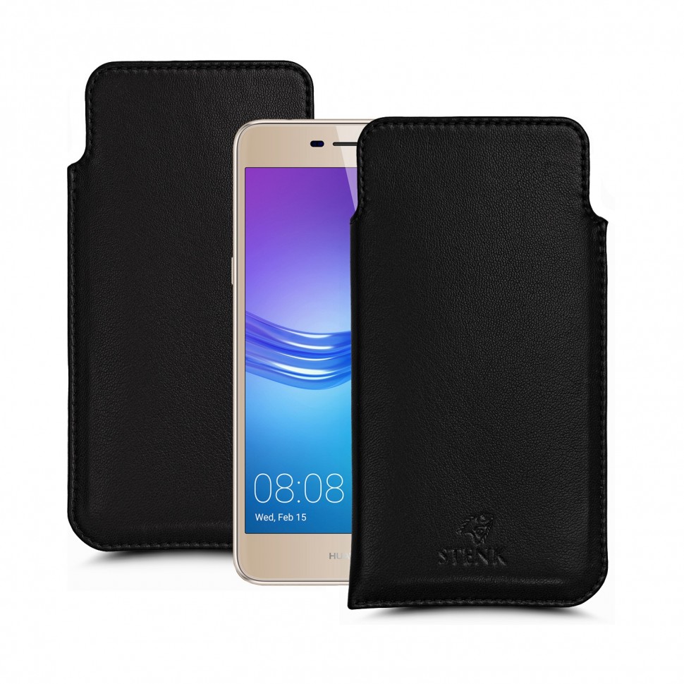 

Футляр Stenk Elegance для HuaWei Y5 2017 Чёрный, Черный