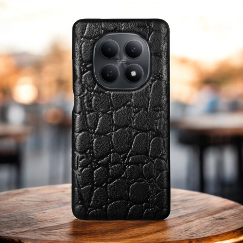 бампер на Xiaomi Poco M8 Чорний Stenk Reptile фото 1