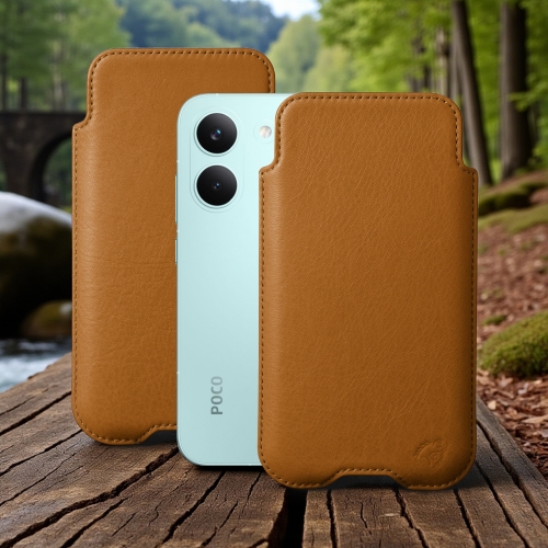 чохол-футляр на Xiaomi Poco X8 Pro Світло-коричневий Stenk Sportage фото 1