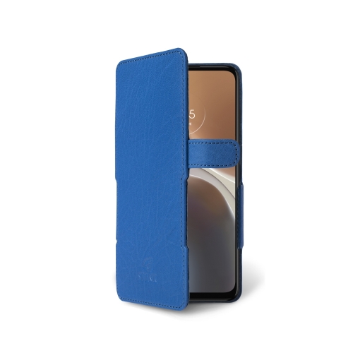 чехол-книжка на Motorola Moto G32 Ярко-синий Stenk Prime фото 2