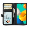 Чехол книжка Stenk Premium Wallet для Samsung Galaxy M32 Чёрный