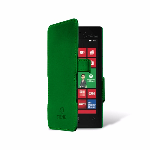 чохол-книжка на Nokia Lumia 928 Зелений Stenk Сняты с производства фото 1