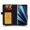 Чехол книжка Stenk Wallet для Sony Xperia XZ3 Чёрный