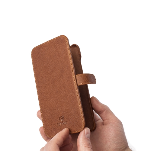 чехол-книжка на Xiaomi Redmi Note 8 Pro Светло-коричневый Stenk Premium фото 7