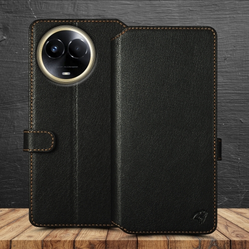 чохол-гаманець на Realme 11 5G Чорний Stenk Premium Wallet фото 1