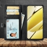 Чехол-портмоне Stenk Premium Wallet для Realme 11 5G Чёрный