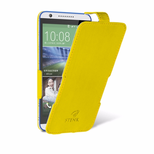 чохол-фліп на HTC Desire 820 Жовтий Stenk Сняты с производства фото 2