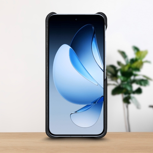 бампер на OPPO Reno13 Чорний Stenk WoodBacker фото 2