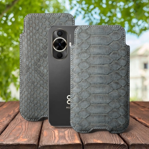 чохол-футляр на HuaWei Nova 12s Сірий Stenk Sportage фото 1