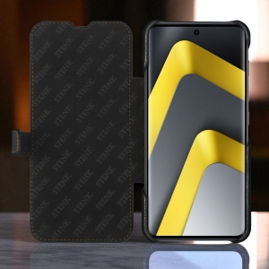 Чохол книжка Stenk Premium для Xiaomi Poco M8 Чорний