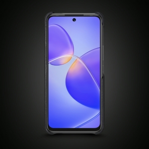 Шкіряна накладка Stenk WoodBacker для Infinix HOT 12 Play Чорна