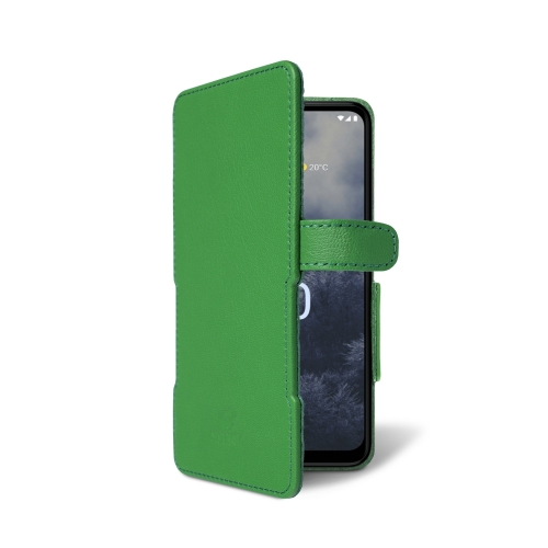 чехол-книжка на Nokia G60 Зелёный  Prime фото 2