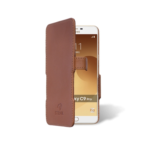 чохол-книжка на Samsung Galaxy C9 Pro Світло-коричневий Stenk Сняты с производства фото 2