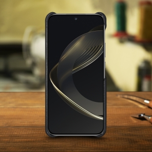 Шкіряна накладка Stenk Cover для HuaWei Nova 11 Чорна