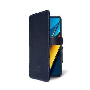 Чехол книжка Stenk Prime для Xiaomi Poco X6 Синий