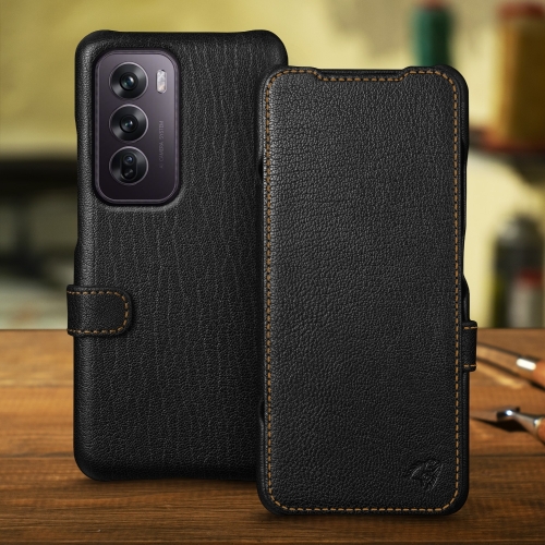 чехол-книжка на OPPO Reno12 Pro Черный Stenk Premium фото 1