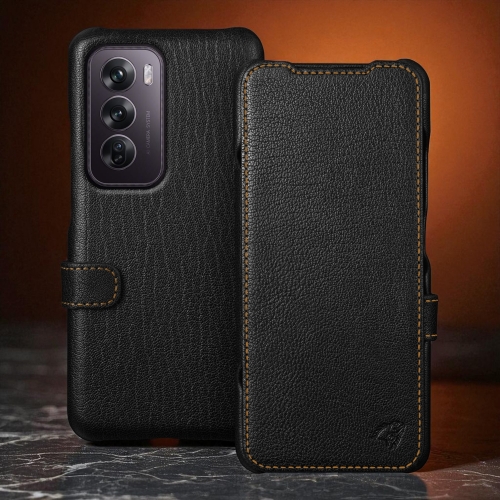 чехол-книжка на OPPO Reno12 Pro Черный Stenk Premium фото 1