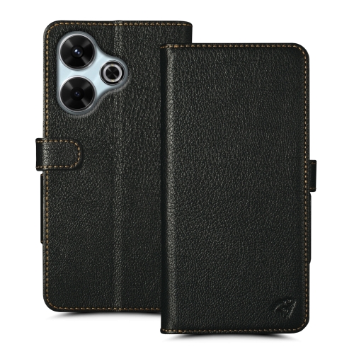 чехол-книжка на Xiaomi Redmi 13 Черный Stenk Wallet фото 1