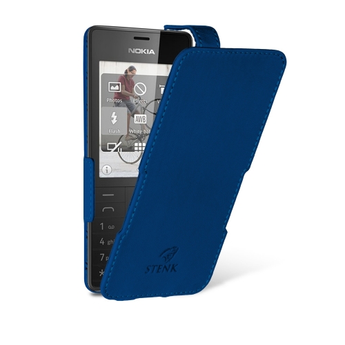 чохол-фліп на Nokia 515 Duo Синій Stenk Сняты с производства фото 2