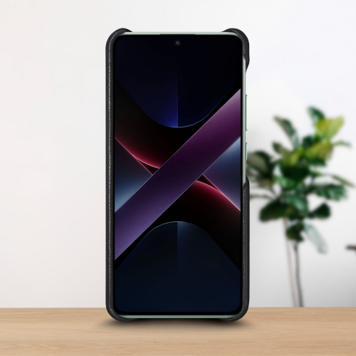 бампер на Xiaomi Poco X7 Pro Черный Stenk WoodBacker фото 2