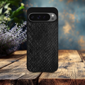Накладка SkinBacker Mini Python Scales для Google Pixel 9 Pro XL Чёрный