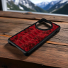 Накладка Stenk ExBacker Python Scales для OnePlus 13 Красный