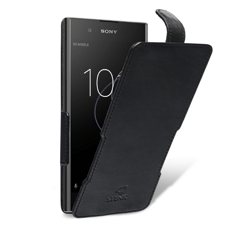 чехол-флип на Sony Xperia XA1 Plus Черный Stenk Prime фото 2
