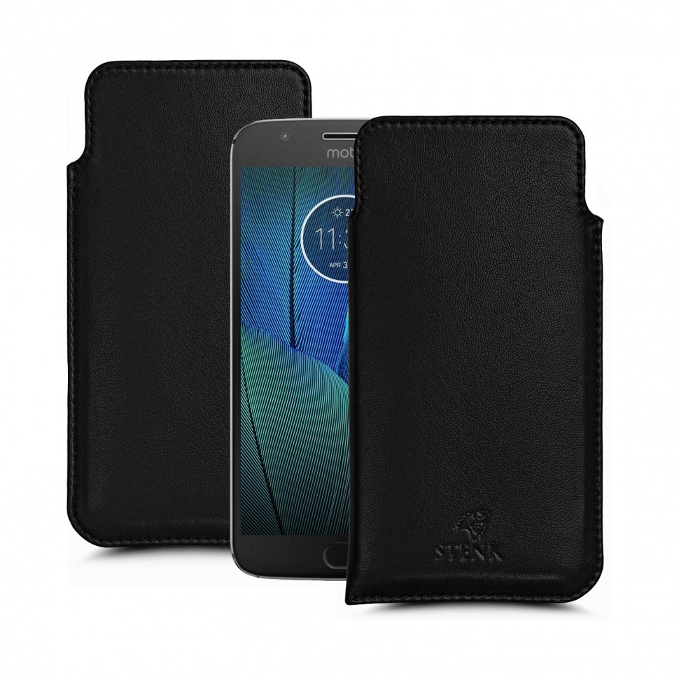 

Футляр Stenk Elegance для Motorola Moto G5S Чёрный, Черный