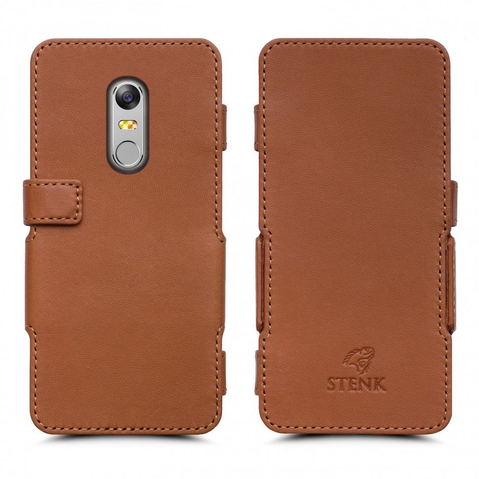 

Чехол книжка Stenk Prime для TP-LINK Neffos X1 Max Camel, Светло-коричневый
