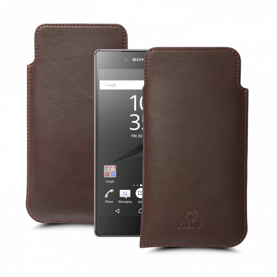 

Футляр Stenk Elegance для Sony Xperia Z5 Premium Коричневый