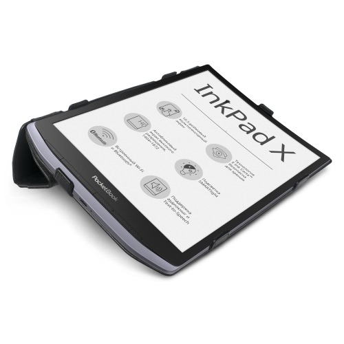 чехол-книжка на PocketBook X (InkPad X) Черный Stenk Evolution фото 3