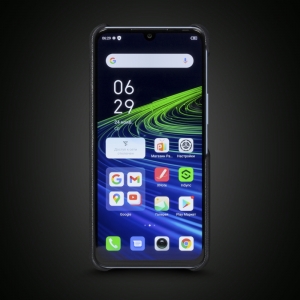 Шкіряна накладка Stenk WoodBacker для Infinix Note 11 Чорна