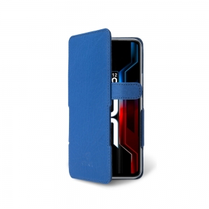 Чехол книжка Stenk Prime для Infinix Note 12 Pro 5G Ярко синий