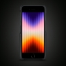 Шкіряна накладка Stenk WoodBacker для Apple iPhone SE (2022) Чорна