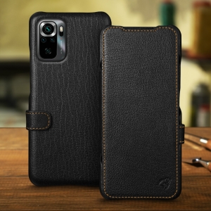 Чехол книжка Stenk Premium для Xiaomi Poco M5s Чёрный