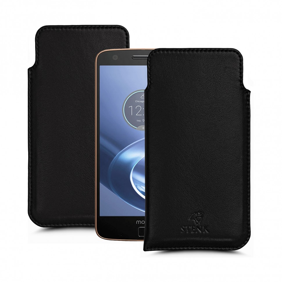 

Футляр Stenk Elegance для Motorola Moto Z Force Чёрный, Черный