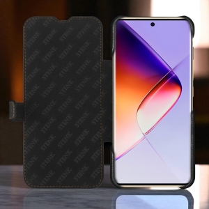 Чехол книжка Stenk Premium для Infinix Note 40 Pro Чёрный