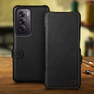 Чехол книжка Stenk Premium для OPPO Reno12 Чёрный