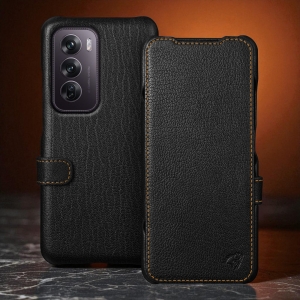 Чехол книжка Stenk Premium для OPPO Reno12 Чёрный